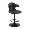 Saby - Adjustable Stool With Swivel - Charcoal