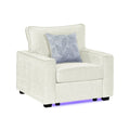 Rita - Accent Chair With LED Underlighting