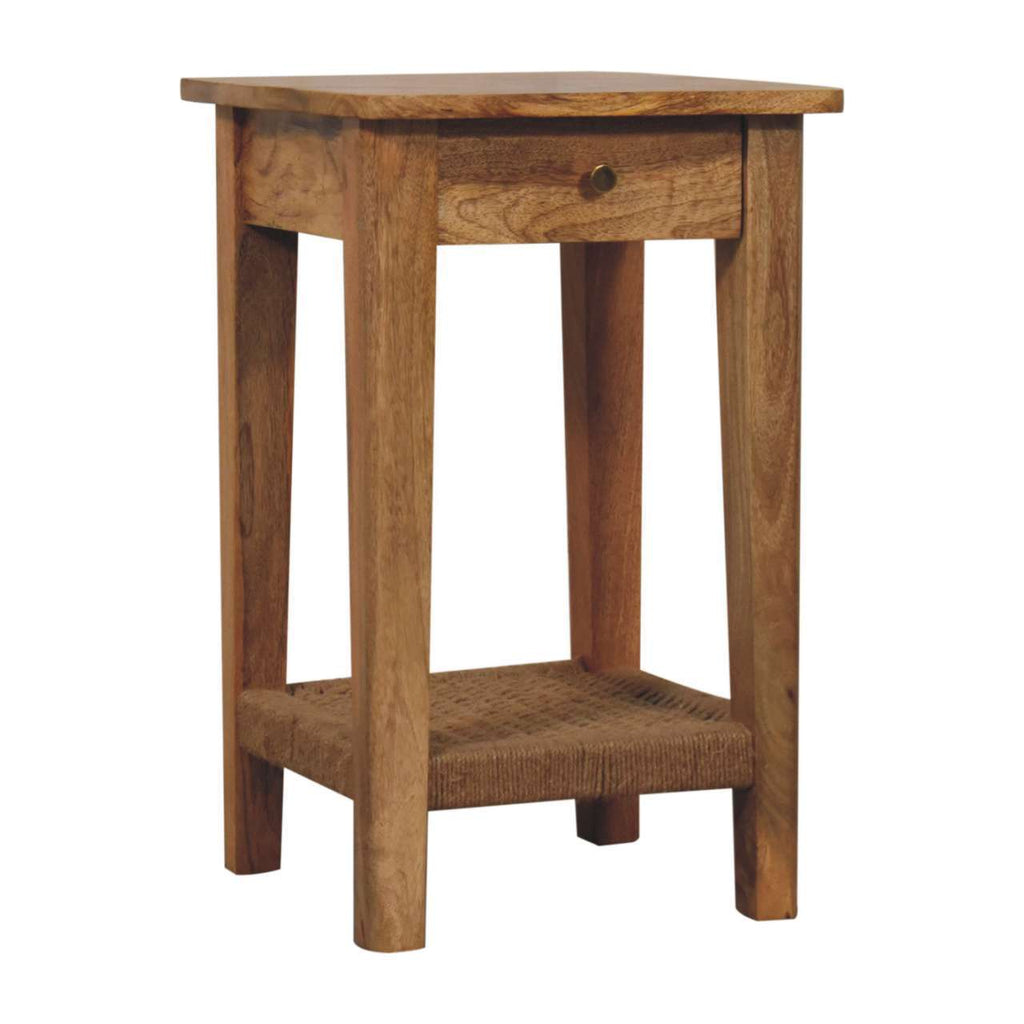 Rope 1 Drawer Table