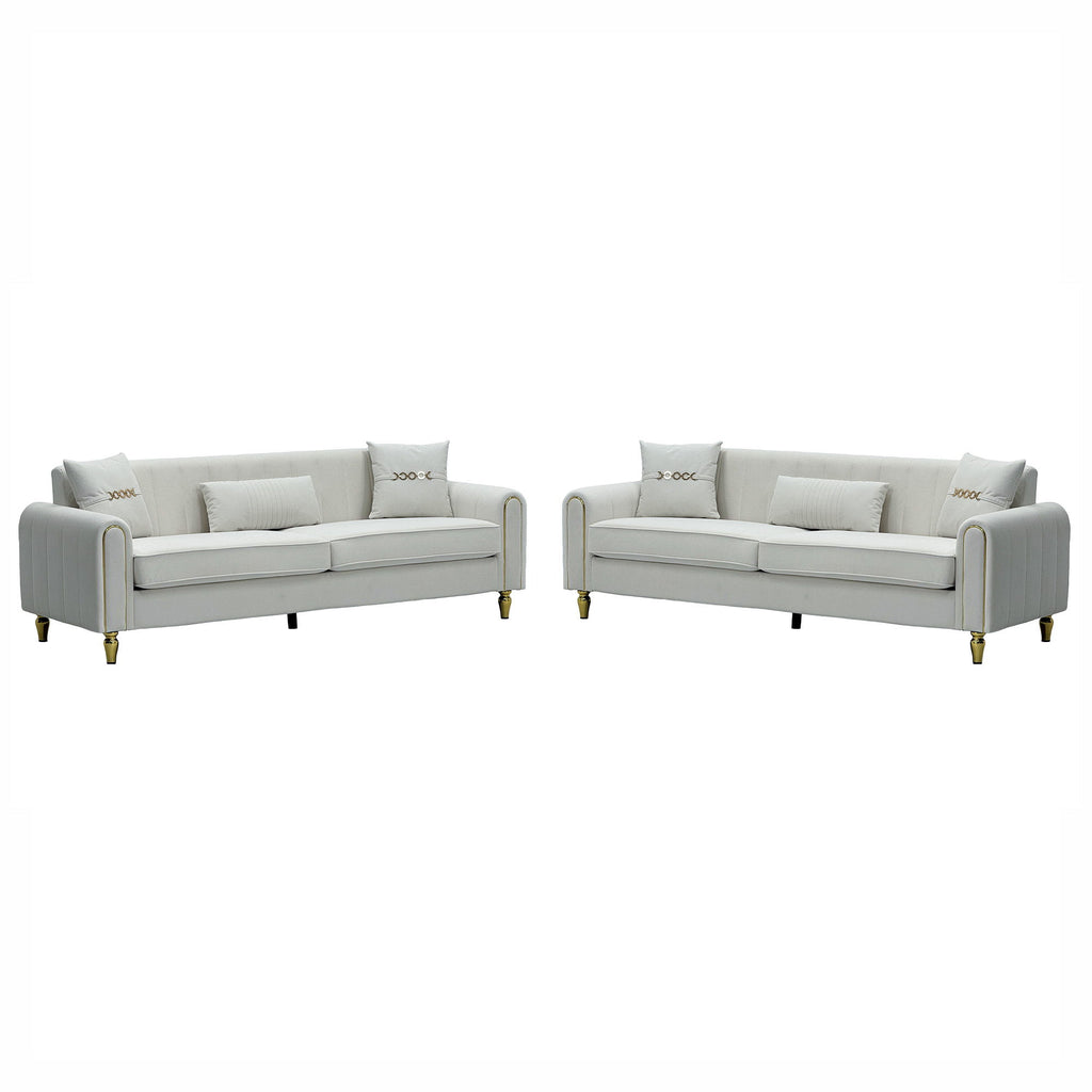 2 Piece Sofa 3 Seater Sofas Set