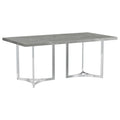 Savona - Rectangular Dining Table - Gray