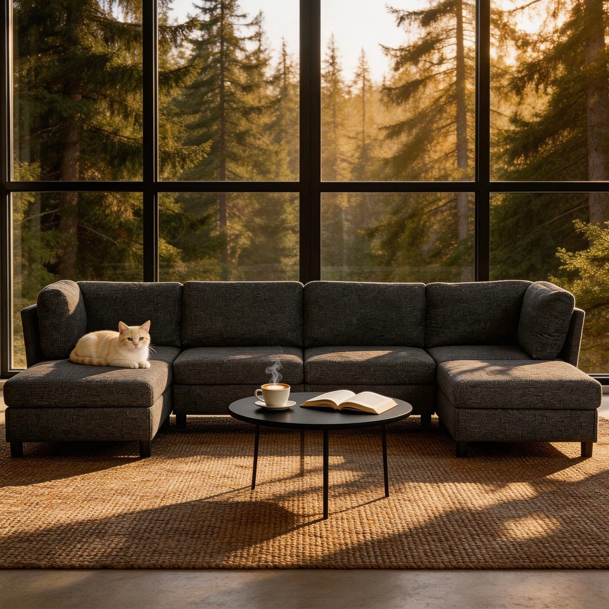 Modern Modular Sofa For Living Spaces