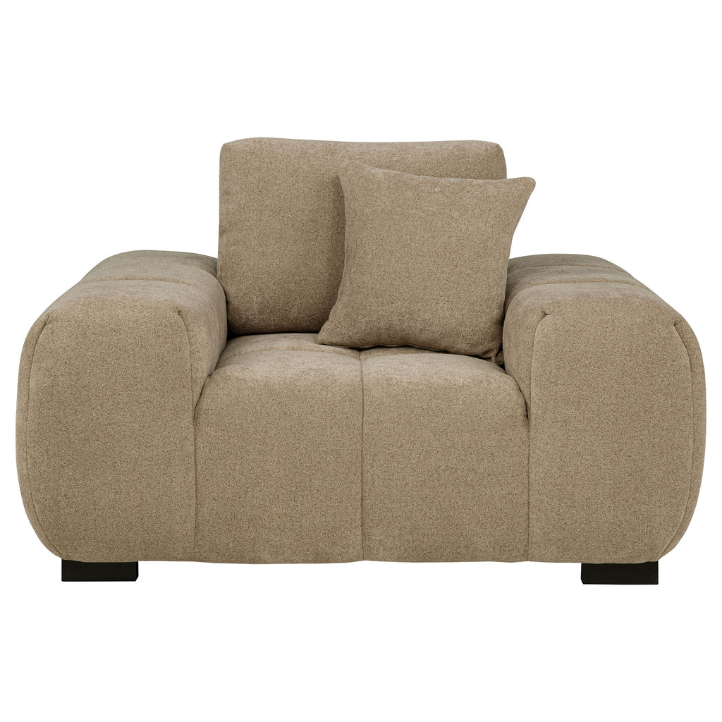 Plather - Track Arm Accent Chair