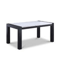 Dining Table - Charcoal / White / Charcoal