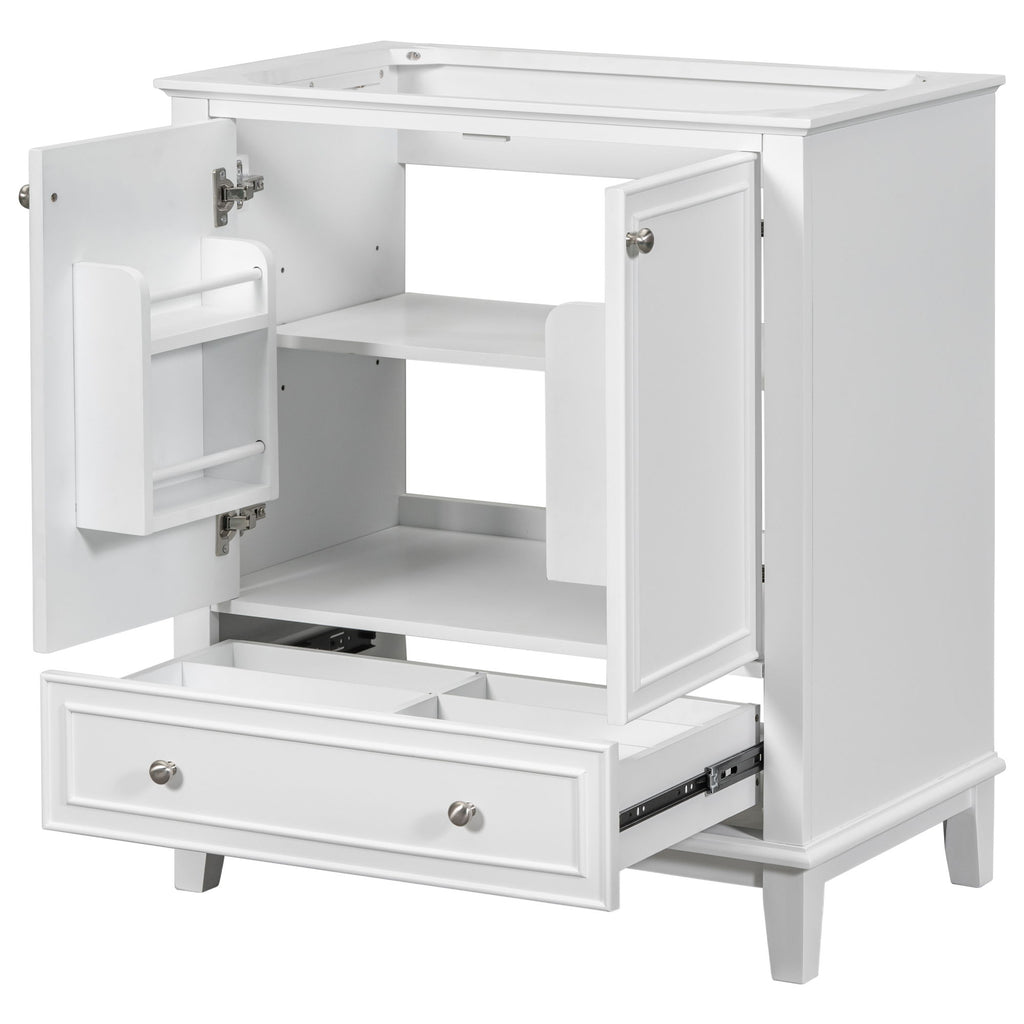 Modern Bathroom Vanity Base Only With Doors And Drawer