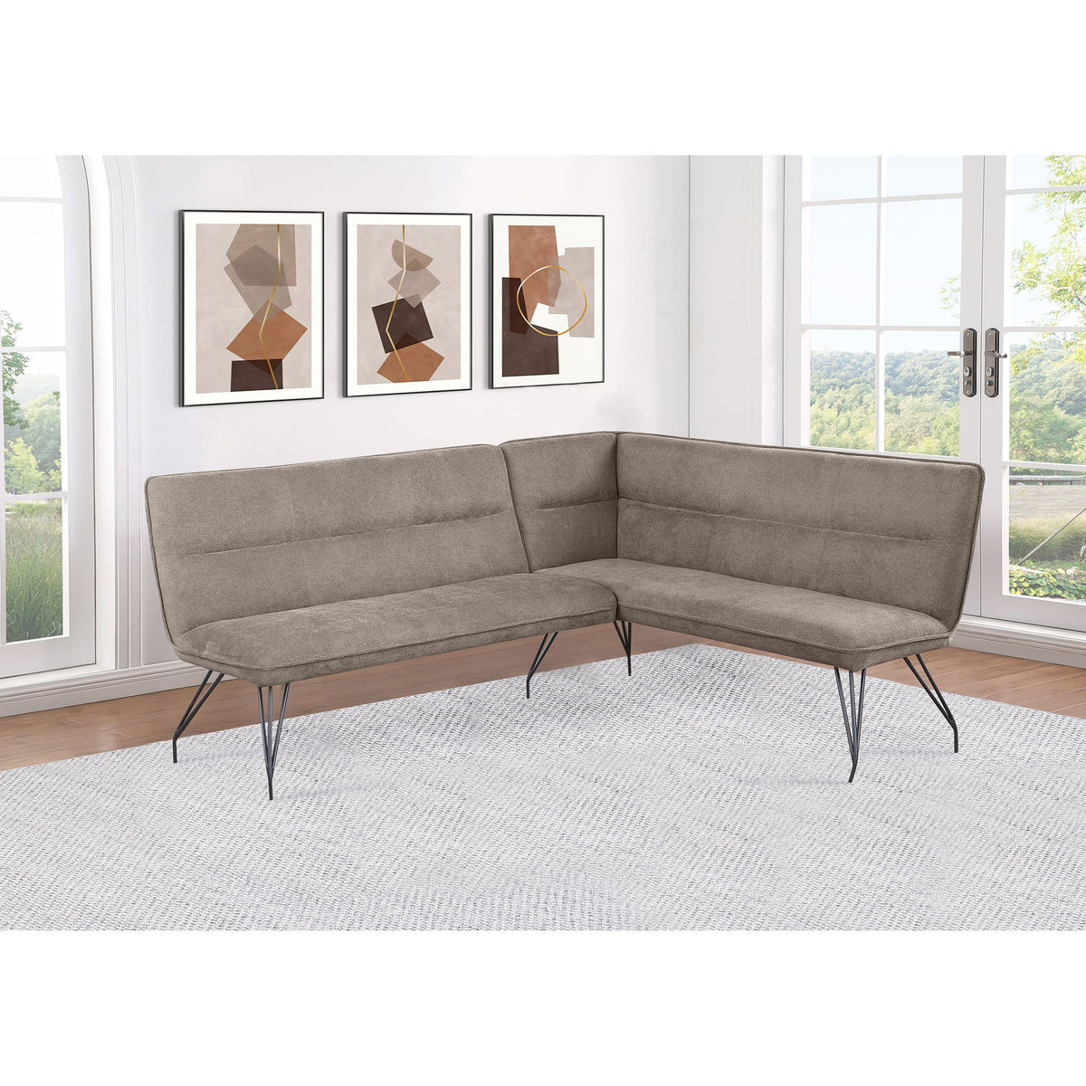 Ledger - L-Shaped Dining Bench