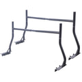 Heavy Duty Extendable Steel Truck Ladder Rack (Set of 2) - Black