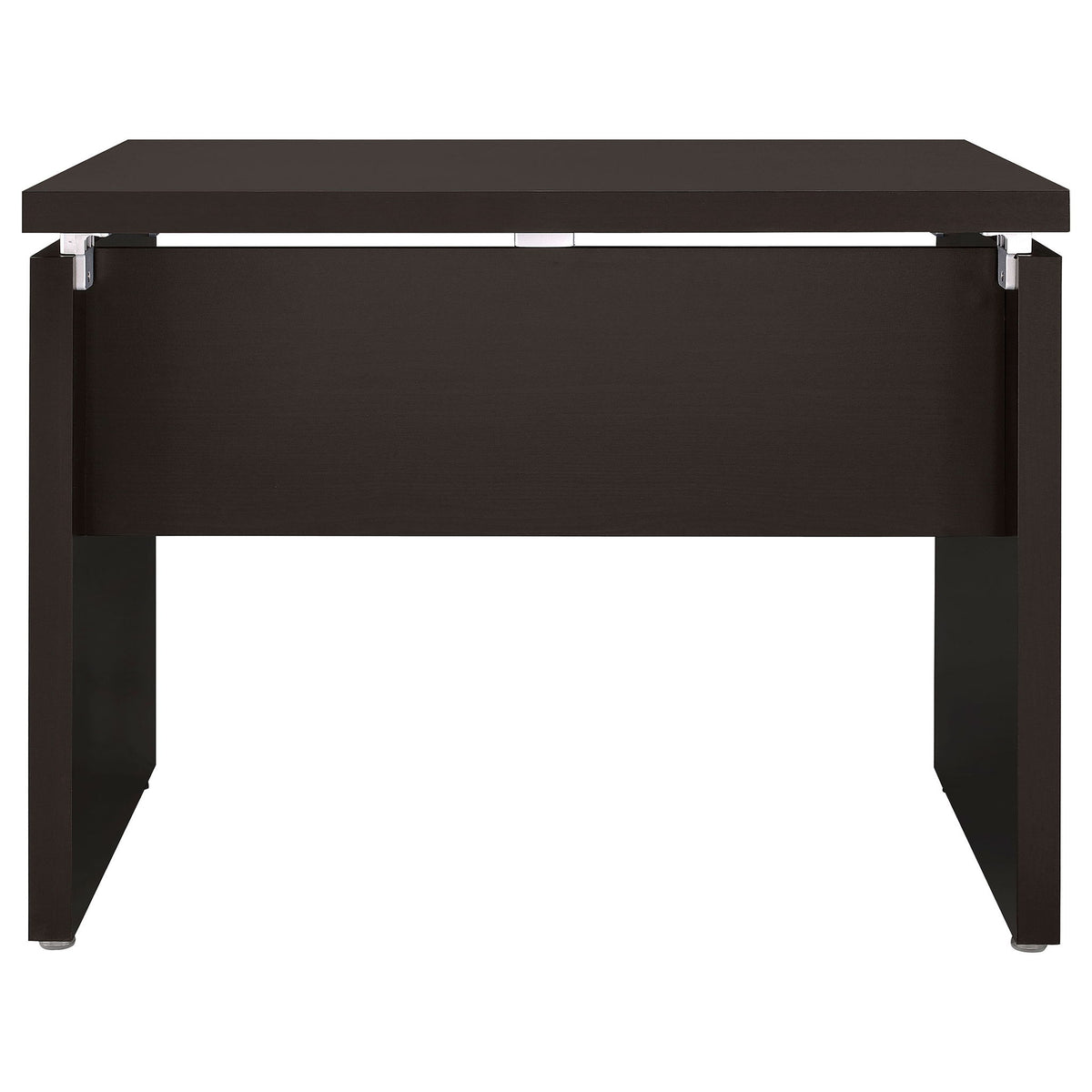 Extension Desk With Floating Top Design - Brown