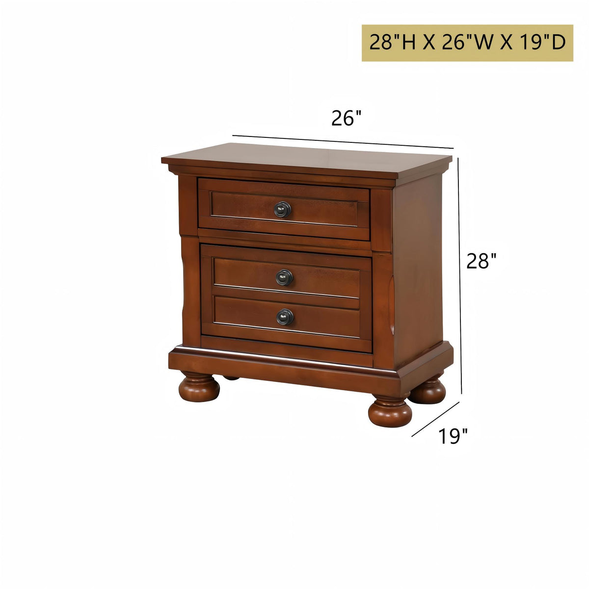 Nightstand - Cherry