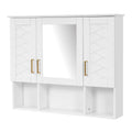 Modern Wall Mounted Medicine Cabinet With Adjustable Shelves, Soft Close Doors, High Define Mirror