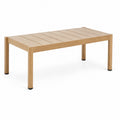 Outdoor Coffee Table - Beige Brown