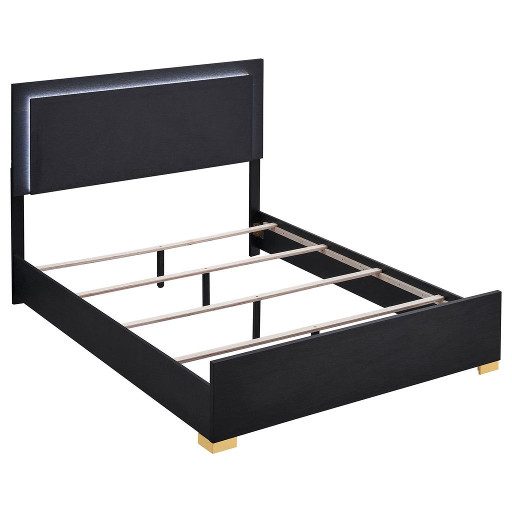 Jeremiah - Bedroom Set With LED Headboard