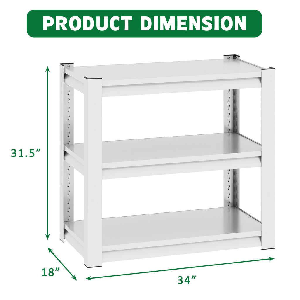 Stylish Metal rium Stand For 20 - 30 Gallon Tanks, 3 Tier Adjustable Shelf