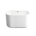 Linear Freestanding Soaker Tub