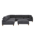 Modern Modular Sectional With Adjustable Back Support