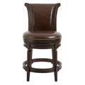 Swivel Barstool With High-Back