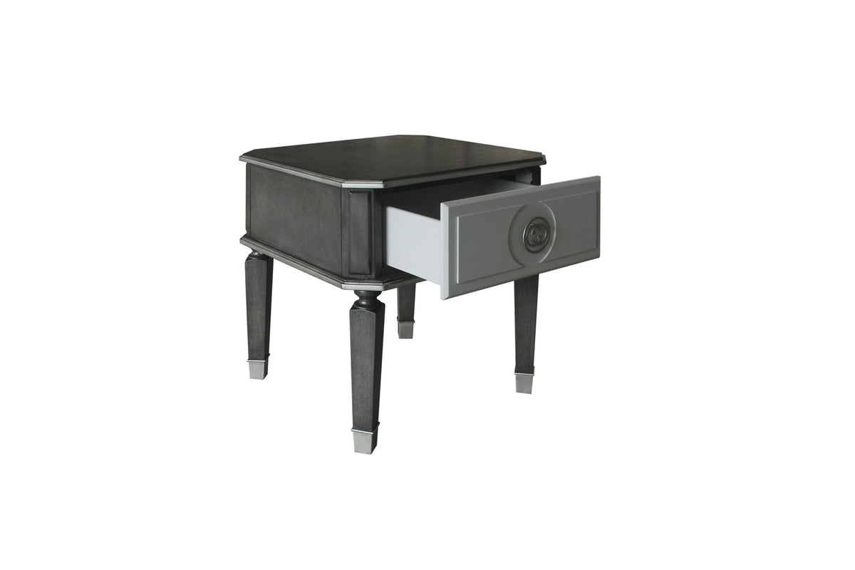 House Beatrice - End Table - Charcoal