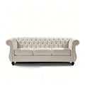 Chesterfield 3 Seater Sofa With Rolled Arms