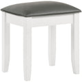 Vanity Stool With Padded Seat