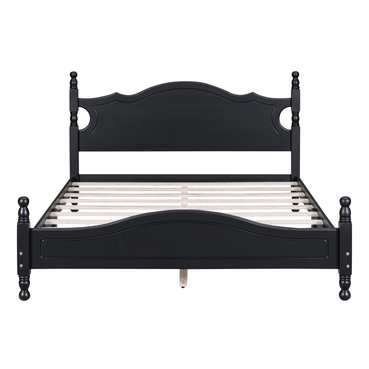 Platform Bed Frame With Slat Support