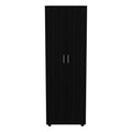 Armoire Organiser, Two Shelves, Rod, Double Door Cabinet Armoire