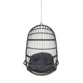 Richards - Outdoor / Indoor Wicker Hanging Chair - Gray