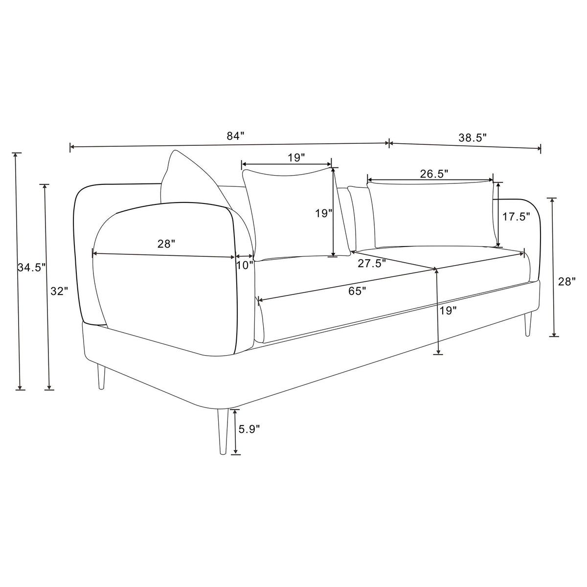 Repley - 2 Piece Sofa Set