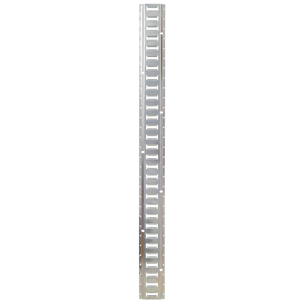 Universal E Track Tie-Down Rail Kit For Trucks, Vans, Garages - Silver