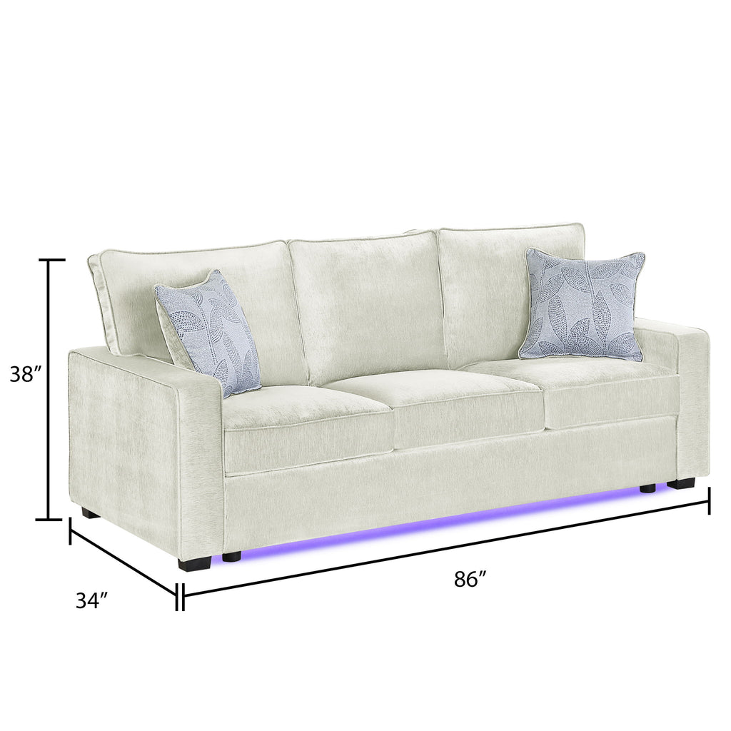 Rita - Living Room Set With LED