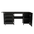 Foldable Sewing Table With Locking Casters