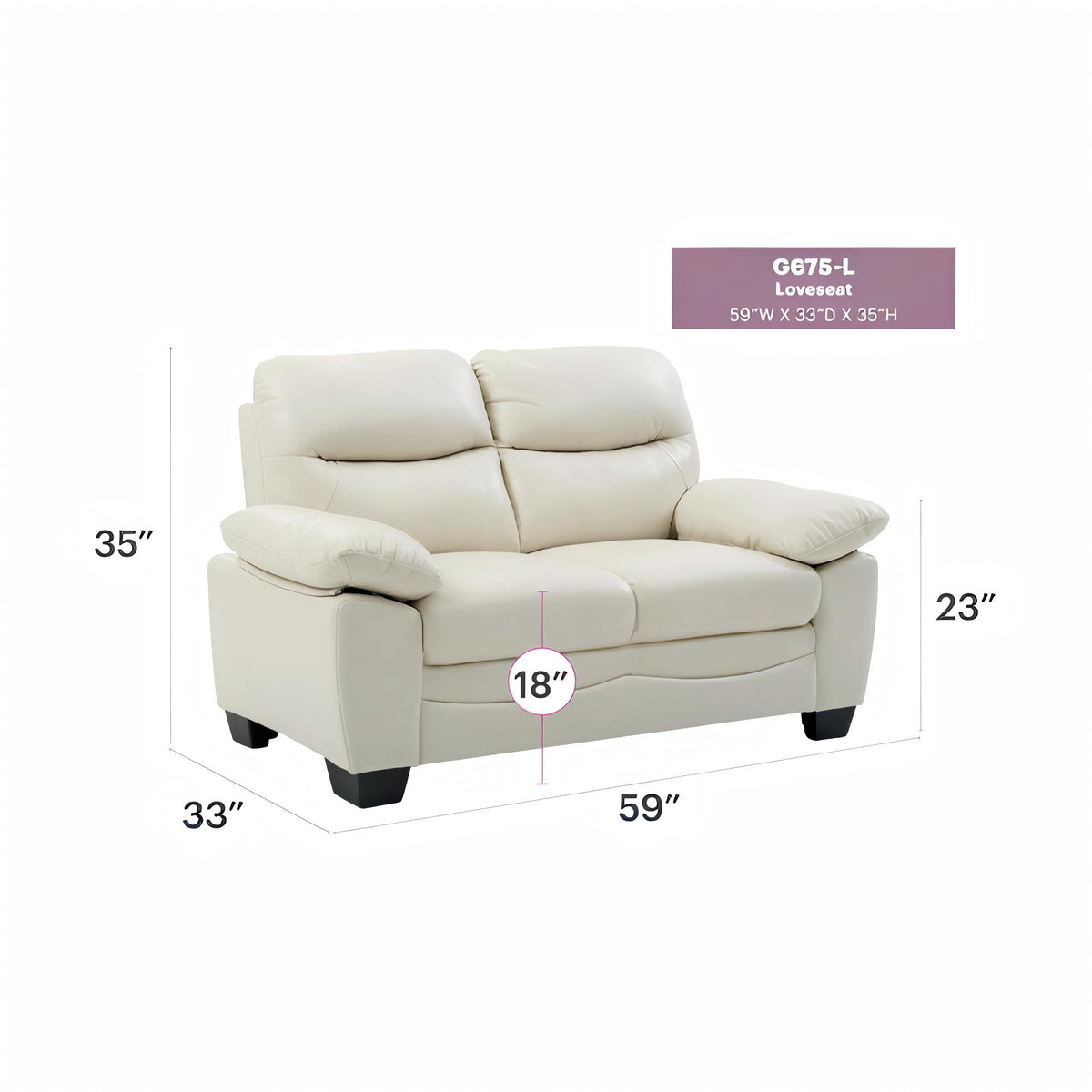 Marta - Loveseat
