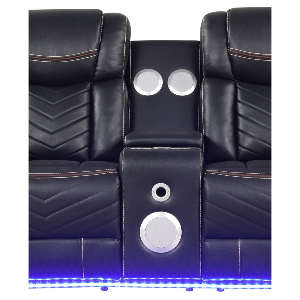 Challenger - LED Power Recliner Loveseat