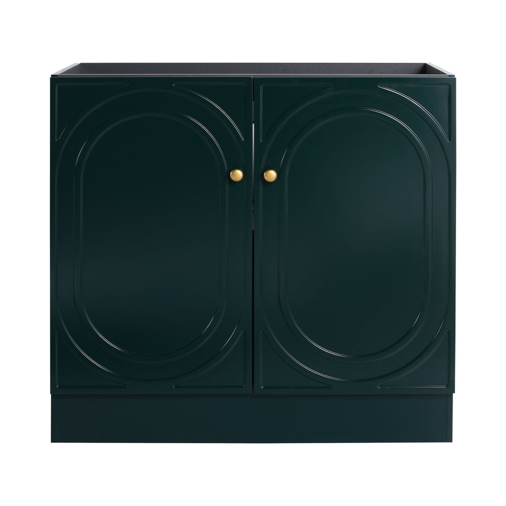 Modern Freestanding Bathroom Vanity With Soft Close Cabinet Doors