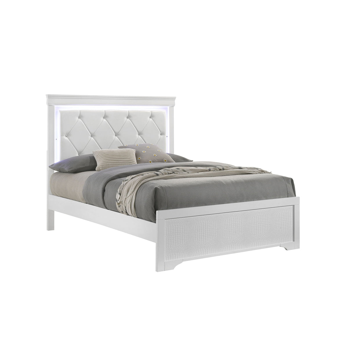 Blaze - Bed With LED Headboard
