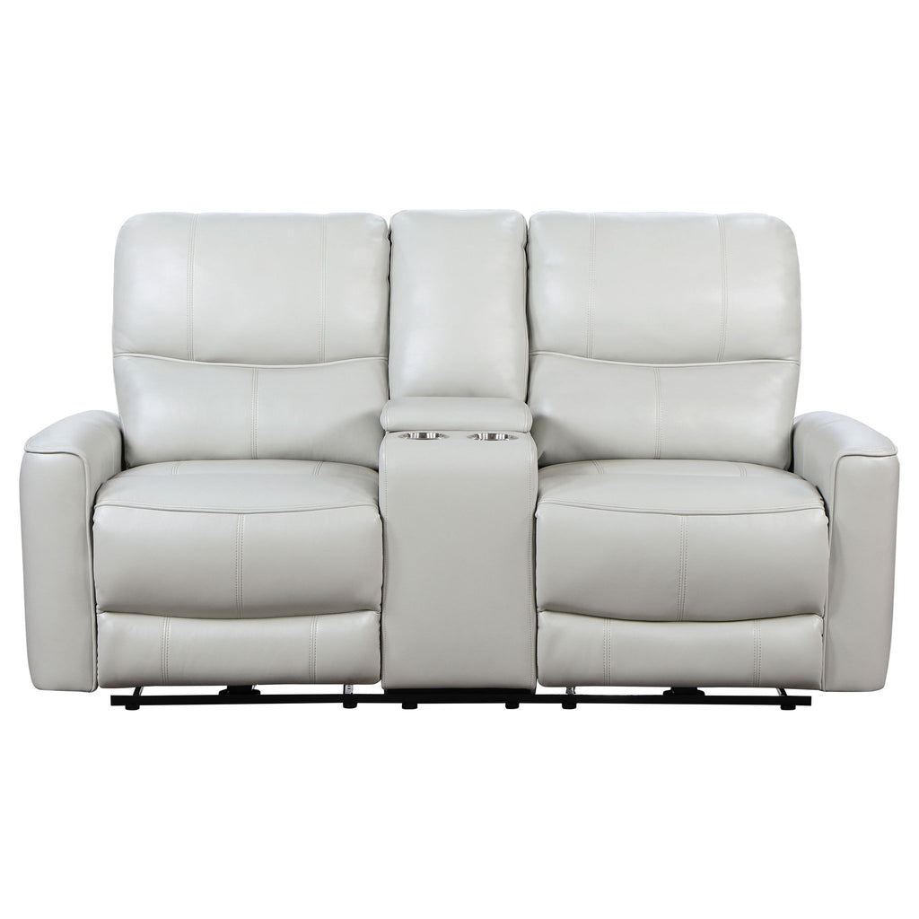 Denson - Power Reclining Loveseat With Console And USB Port