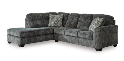 Lonoke two piece sectional with Chase