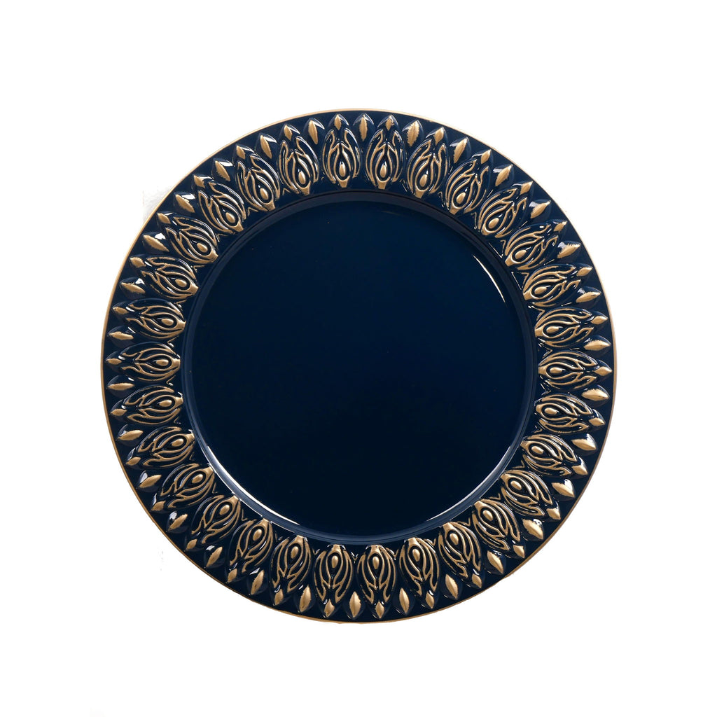 Elegant Plastic Charger Plate (Set of 8)
