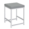 Upholstered Square Vanity Stool