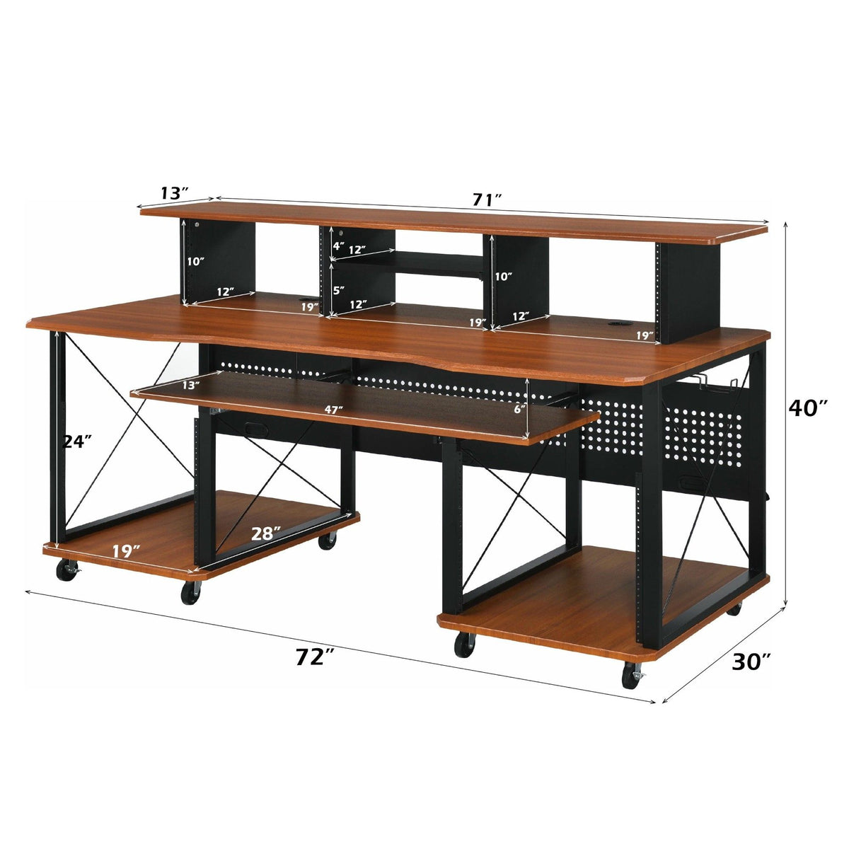 Megara - Music Desk, Multiple Storage