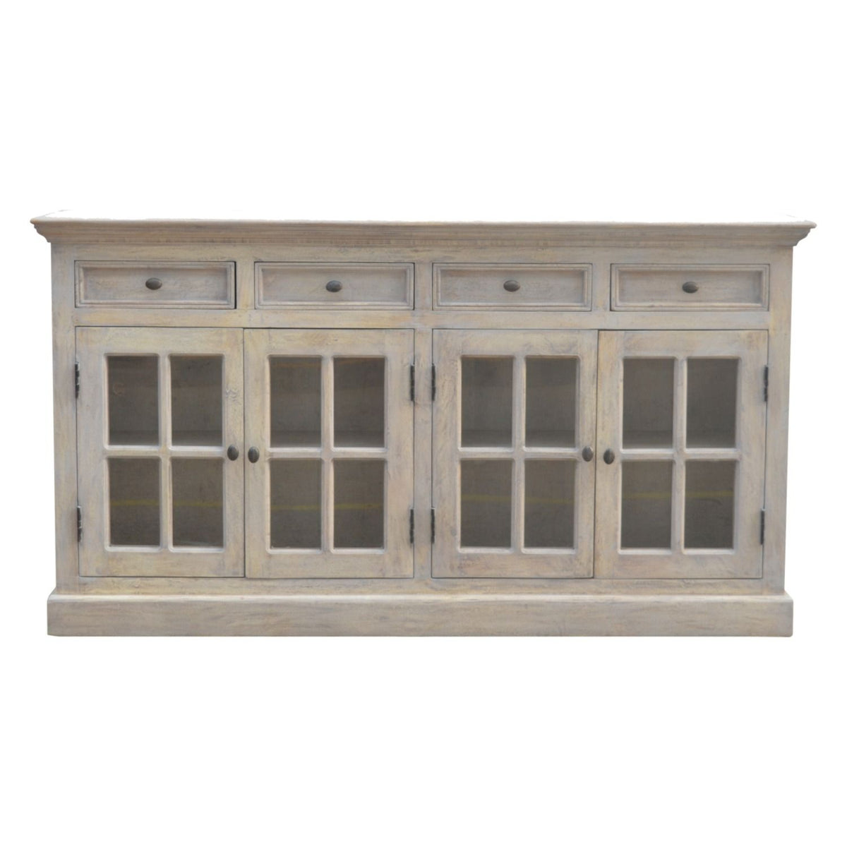 Glazed Sideboard - Gray