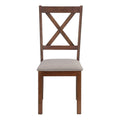 Dining Chair Side, Upholstered For Dining Room, Transitional (Set of 2)