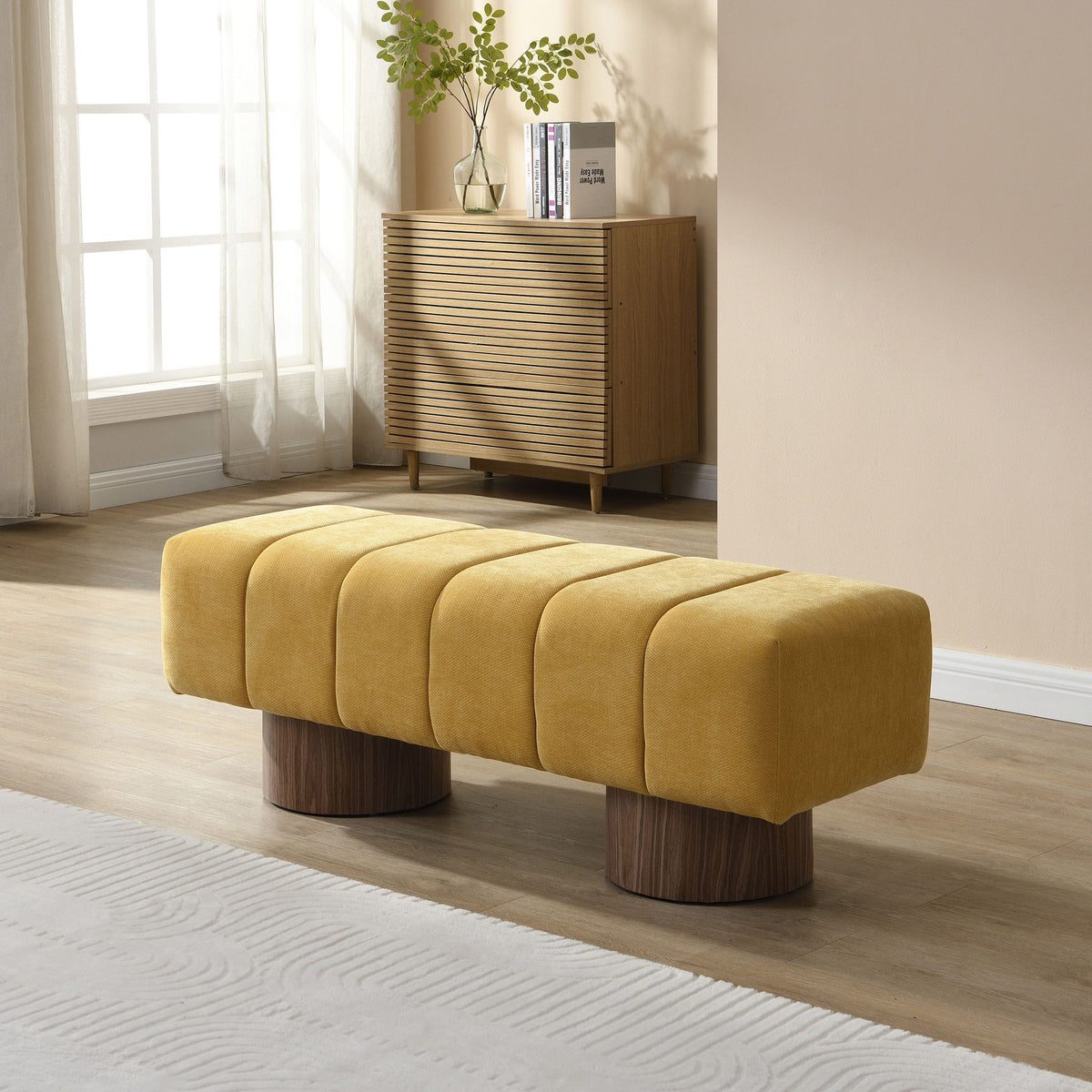 Upholstered Dining Bench For Dining Room
