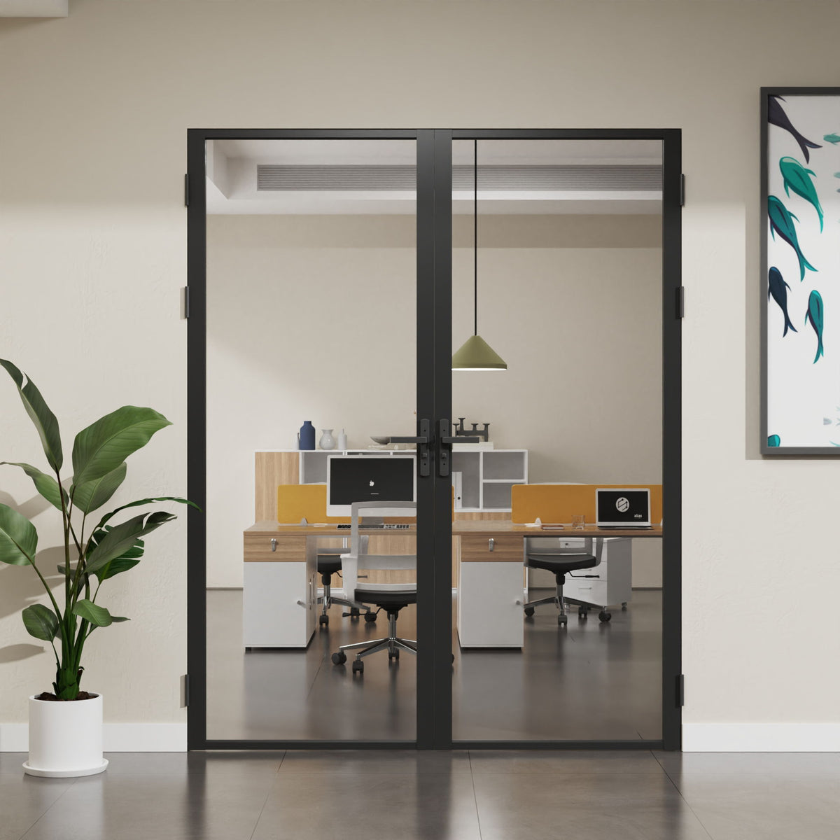 Universal Reversible Swing Design Interior Door Slab