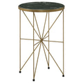 Sidney - Round Side Table - Green
