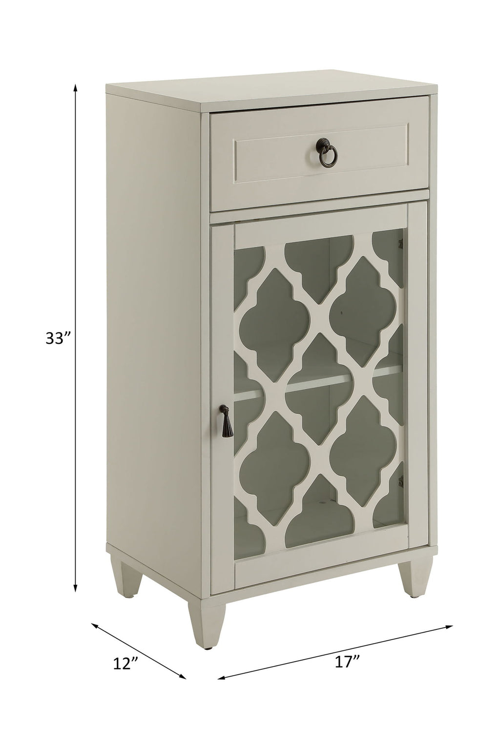 Ceara - Accent Table - White