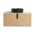 Wall Mounted Bathroom Vanity With Art Sink