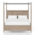 Transitional Styling Canopy Bed