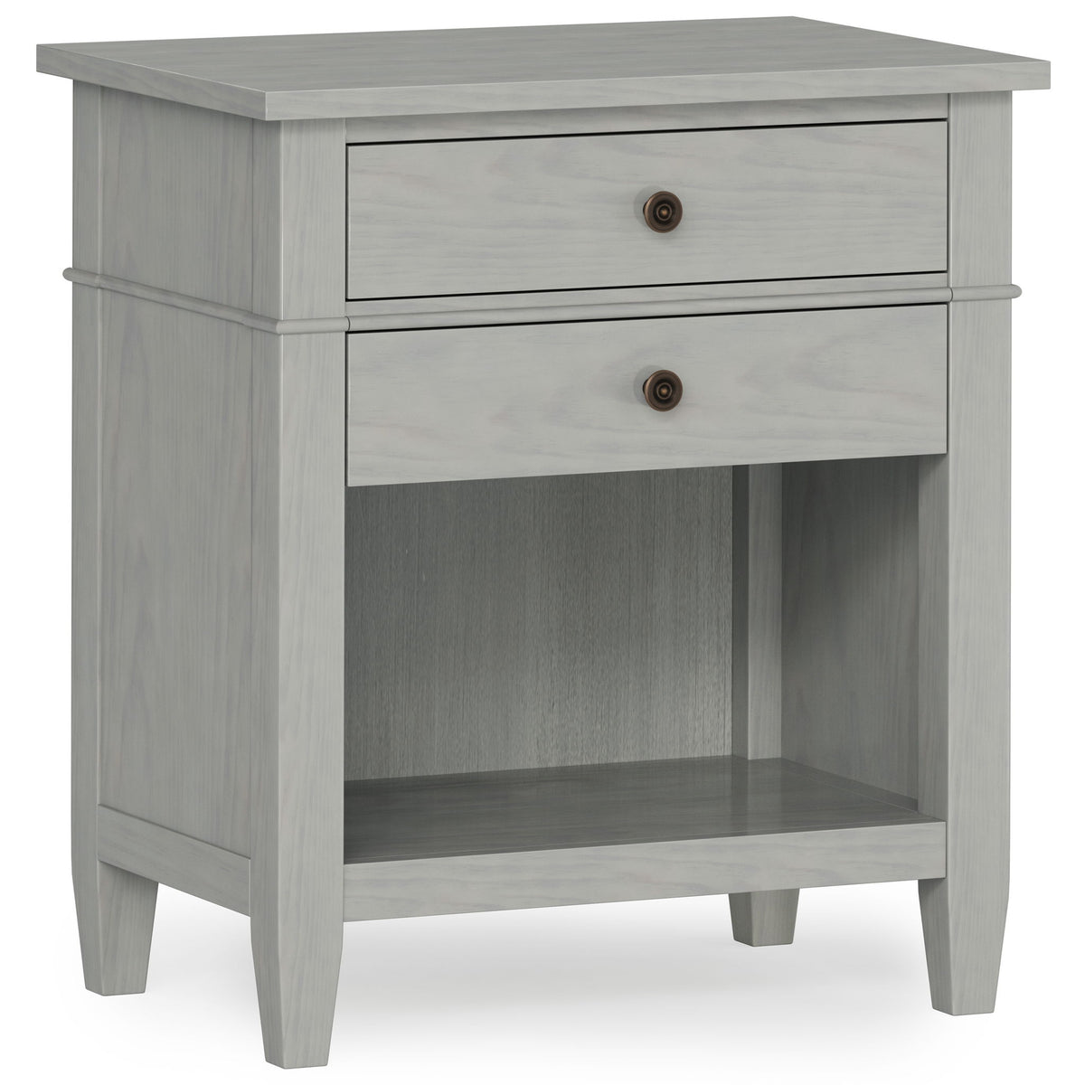 Carlton - Bedside Table - Gray
