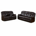 Living Room Set With Pillow Armrest And Tufted Backrest