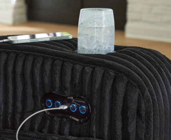 Forest Lake PWR REC Sofa with ADJ Headrest